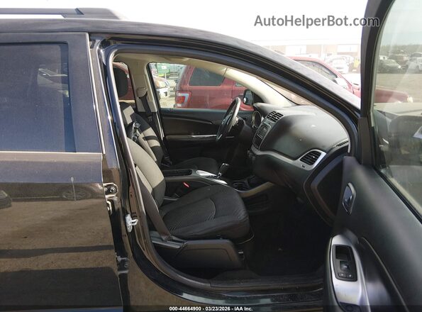3C4PDCAB3HT528408 2017 DODGE JOURNEY Black Widok wnętrza z przodu
