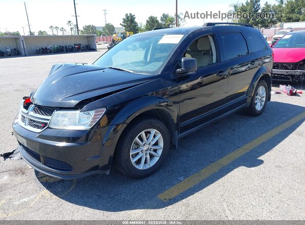 3C4PDCAB4GT209887 2016 DODGE JOURNEY Черный Передняя левая четверть