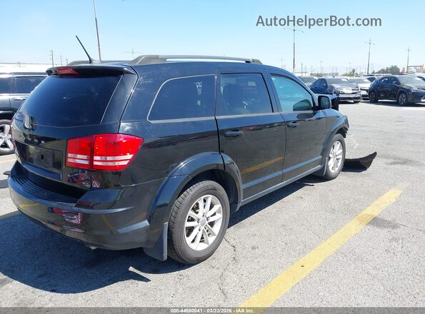 3C4PDCAB4GT209887 2016 DODGE JOURNEY Черный Задняя правая четверть