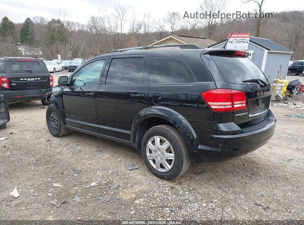 3C4PDCAB4HT705340 2017 DODGE JOURNEY Black Rear left