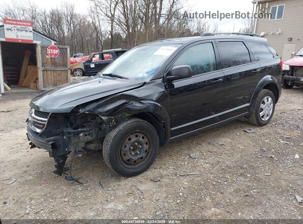 3C4PDCAB4HT705340 2017 DODGE JOURNEY Black Front left
