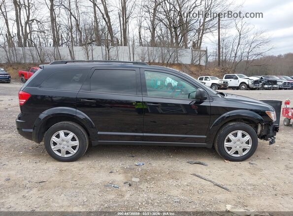 3C4PDCAB4HT705340 2017 DODGE JOURNEY Black Rear interior view