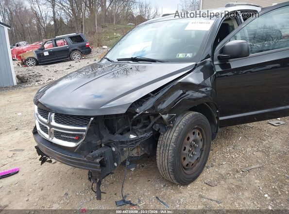 3C4PDCAB4HT705340 2017 DODGE JOURNEY Black Front view