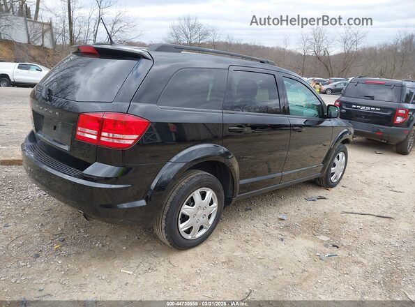 3C4PDCAB4HT705340 2017 DODGE JOURNEY Black Rear right