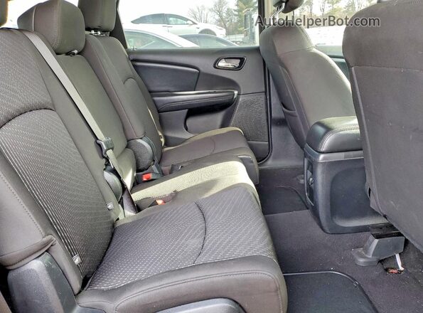 3C4PDCAB4JT183962 2018 DODGE JOURNEY Черный Вид задней части салона