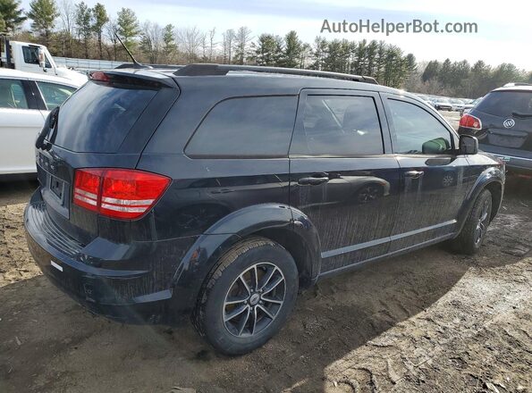 3C4PDCAB4JT183962 2018 DODGE JOURNEY Черный Задняя правая четверть