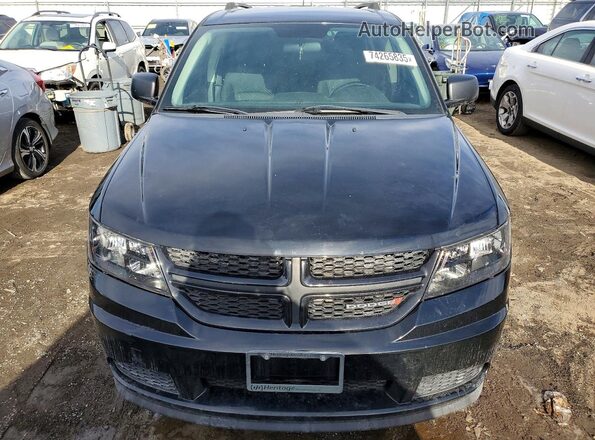 3C4PDCAB4JT183962 2018 DODGE JOURNEY Черный Вид спереди