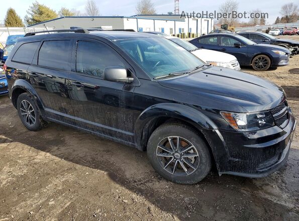 3C4PDCAB4JT183962 2018 DODGE JOURNEY Черный Передняя правая четверть