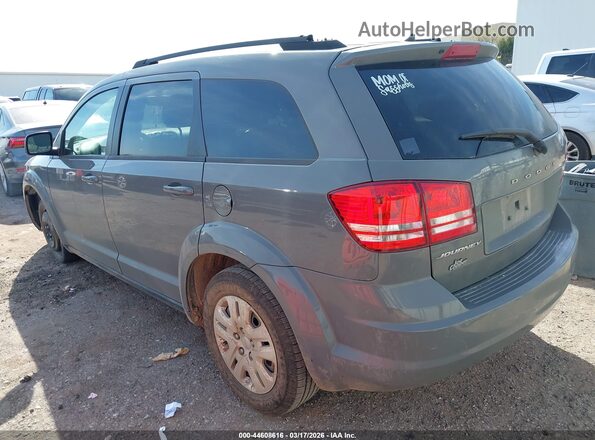 3C4PDCAB4KT872594 2019 DODGE JOURNEY Серый Задняя левая четверть