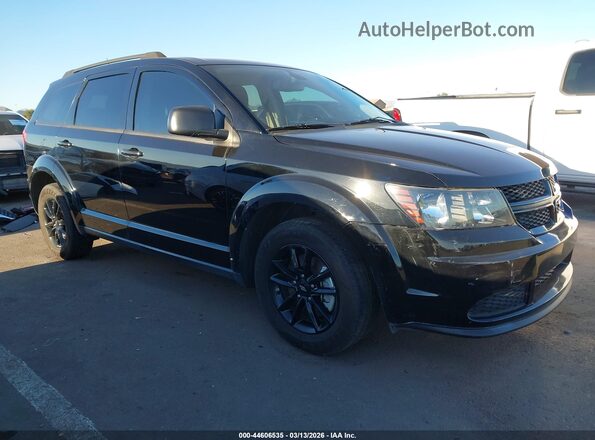 3C4PDCAB4LT262342 2020 DODGE JOURNEY Black Przód prawy