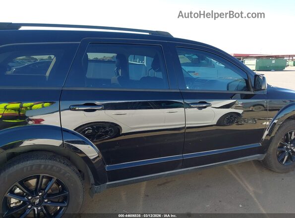 3C4PDCAB4LT262342 2020 DODGE JOURNEY Black Widok wnętrza z tyłu