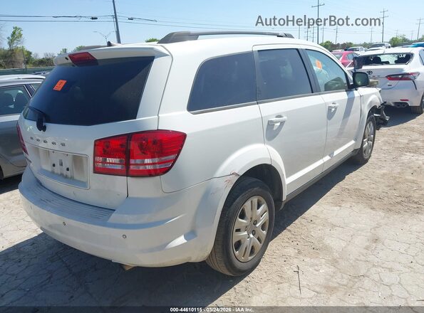 3C4PDCAB7LT269270 2020 DODGE JOURNEY White Tył prawy
