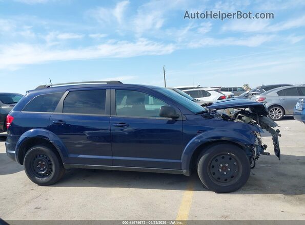 3C4PDCAB7LT278115 2020 DODGE JOURNEY Dark Blue Widok wnętrza z tyłu