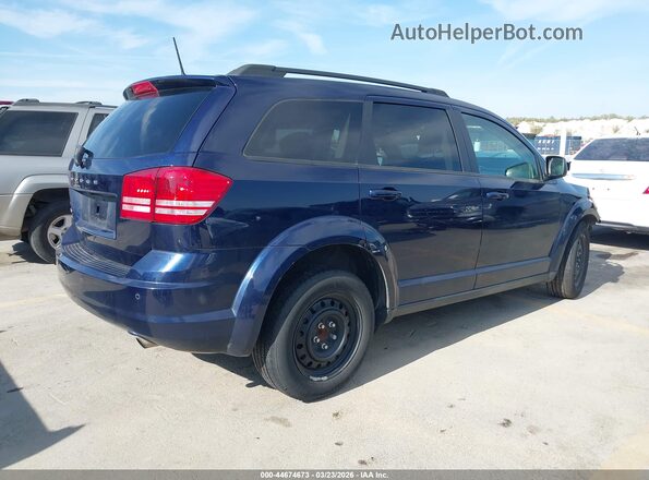 3C4PDCAB7LT278115 2020 DODGE JOURNEY Dark Blue Tył prawy