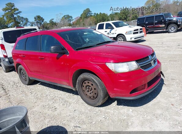 3C4PDCAB9KT864684 2019 DODGE JOURNEY Red Передня права чверть