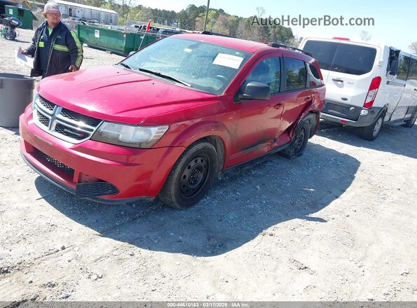 3C4PDCAB9KT864684 2019 DODGE JOURNEY Red Передня ліва чверть