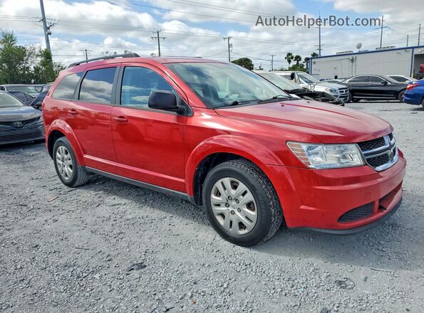 3C4PDCABXGT128201 2016 DODGE JOURNEY Red Передня права чверть