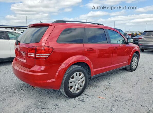3C4PDCABXGT128201 2016 DODGE JOURNEY Red Задня права чверть