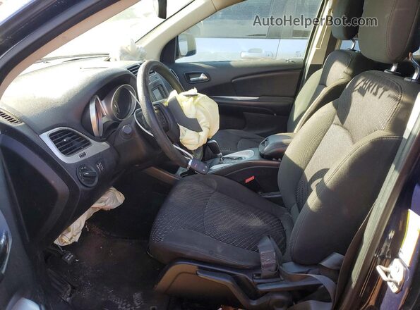 3C4PDCABXKT872762 2019 DODGE JOURNEY Blue Widok wnętrza z przodu