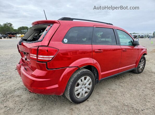 3C4PDCABXLT278321 2020 DODGE JOURNEY Red Tył prawy