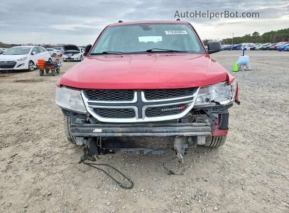 3C4PDCABXLT278321 2020 DODGE JOURNEY Red Widok z przodu