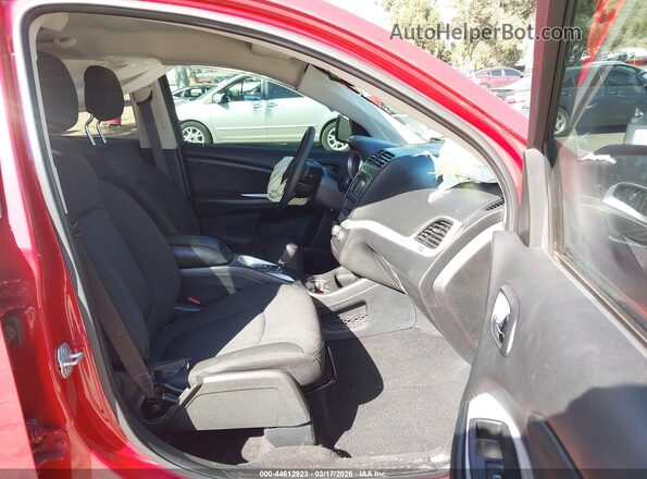 3C4PDCBB0JT439819 2018 DODGE JOURNEY Красный Вид салона спереди