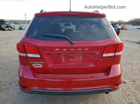3C4PDCBB0KT859856 2019 DODGE JOURNEY Red Вид ззаду