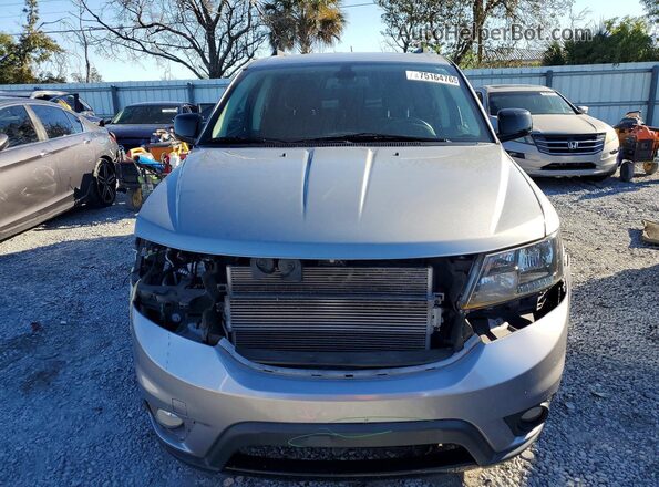 3C4PDCBB1KT846047 2019 DODGE JOURNEY Silver Front view
