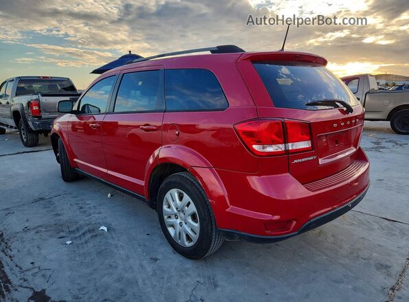 3C4PDCBB5KT866088 2019 DODGE JOURNEY Red Trasero izquierdo
