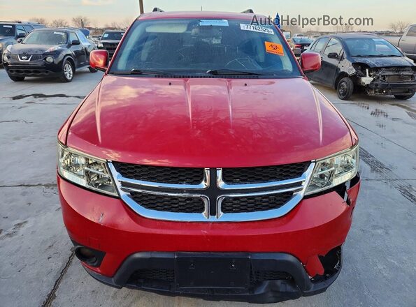 3C4PDCBB5KT866088 2019 DODGE JOURNEY Red Vista frontal
