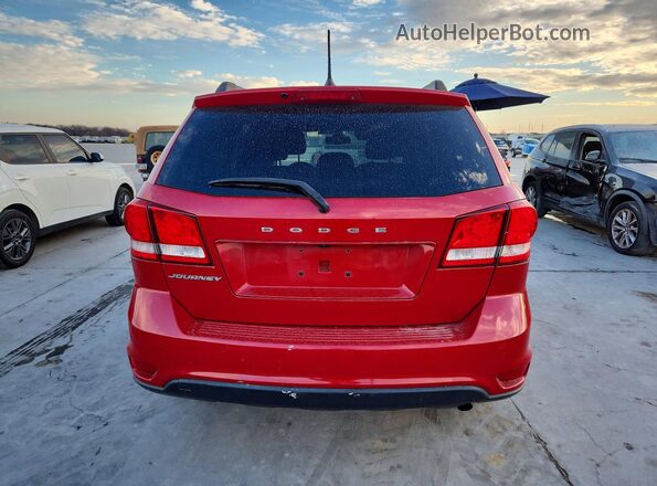 3C4PDCBB5KT866088 2019 DODGE JOURNEY Red Vista trasera