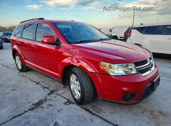 3C4PDCBB5KT866088 2019 DODGE JOURNEY Red Delantero derecho