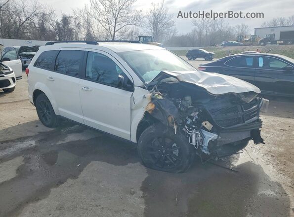 3C4PDCBB6KT784385 2019 DODGE JOURNEY White Front right