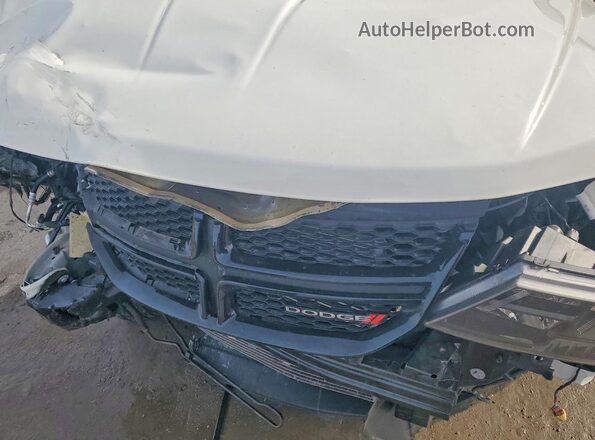 3C4PDCBB6KT784385 2019 DODGE JOURNEY White Engine compartment view