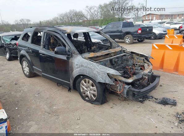 3C4PDCBB7KT681329 2019 DODGE JOURNEY Черный Передняя правая четверть
