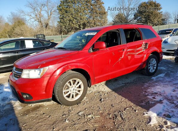 3C4PDCBB7KT799056 2019 DODGE JOURNEY Red Przód lewy