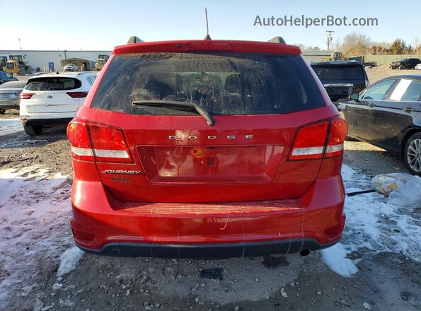 3C4PDCBB7KT799056 2019 DODGE JOURNEY Red Widok z tyłu