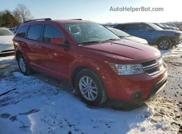 3C4PDCBB7KT799056 2019 DODGE JOURNEY Red Przód prawy