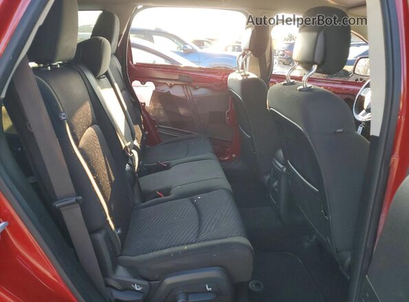 3C4PDCBB7KT799056 2019 DODGE JOURNEY Red Widok wnętrza z tyłu