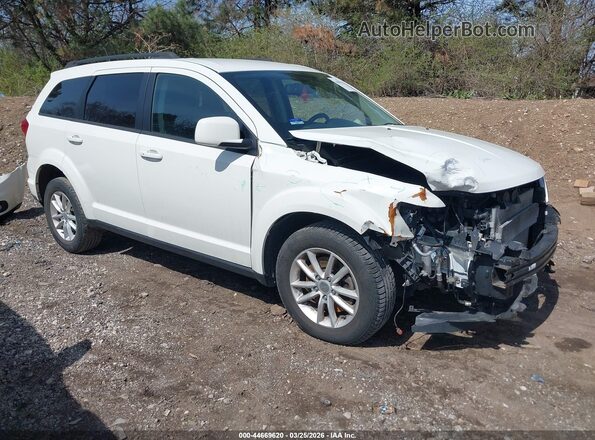 3C4PDCBB8HT520190 2017 DODGE JOURNEY White Передня права чверть