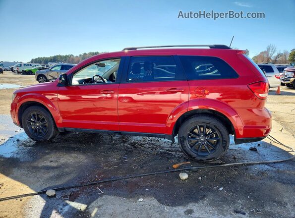 3C4PDCBB8KT866019 2019 DODGE JOURNEY Red Rear left