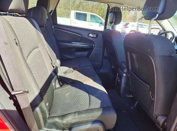 3C4PDCBB8KT866019 2019 DODGE JOURNEY Red Rear interior view