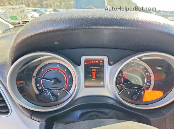 3C4PDCBB8KT866019 2019 DODGE JOURNEY Red Instrument cluster view