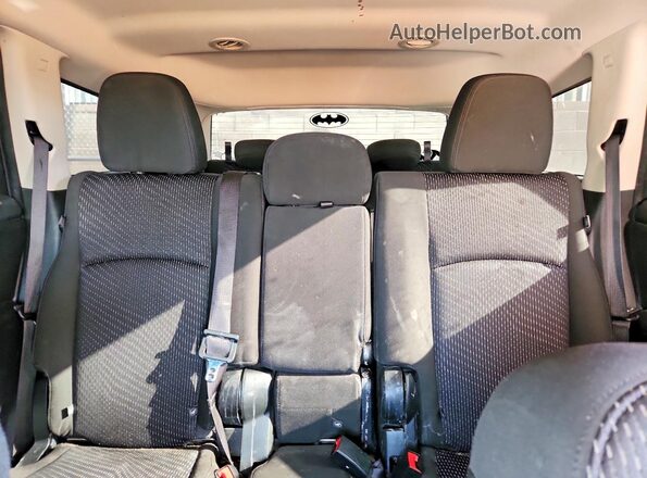3C4PDCBB8KT874234 2019 DODGE JOURNEY Black Rear seats view