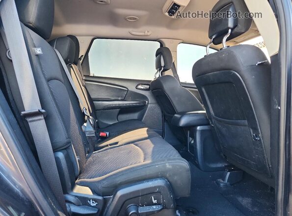 3C4PDCBB8KT874234 2019 DODGE JOURNEY Black Rear interior view