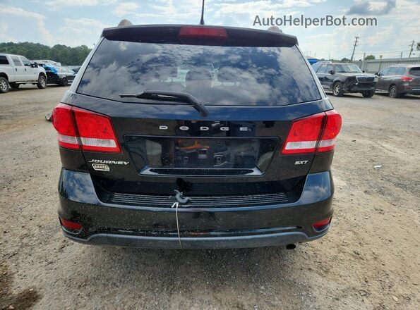 3C4PDCBB9HT608181 2017 DODGE JOURNEY Black Вид ззаду