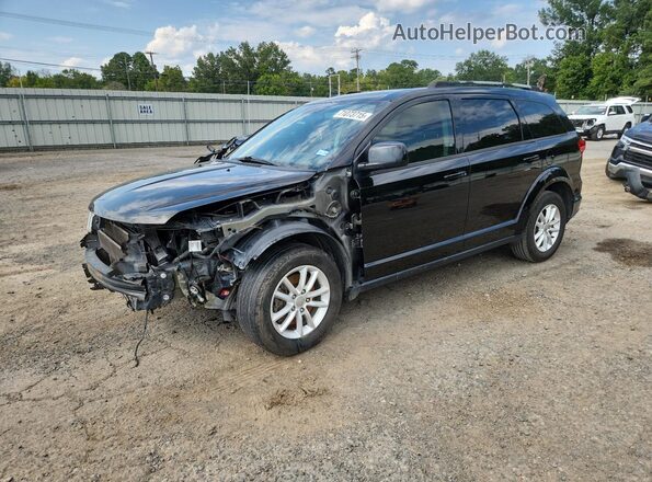 3C4PDCBB9HT608181 2017 DODGE JOURNEY Black Передня ліва чверть