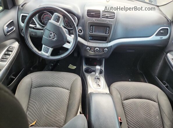 3C4PDCBB9HT608181 2017 DODGE JOURNEY Black Вид панелі приладів