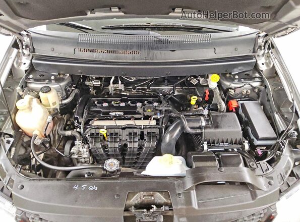 3C4PDCBBXKT773633 2019 DODGE JOURNEY Silver Вид підкапотного простору