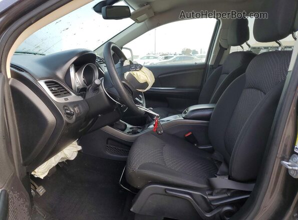 3C4PDCBBXKT848251 2019 DODGE JOURNEY Charcoal Front interior view